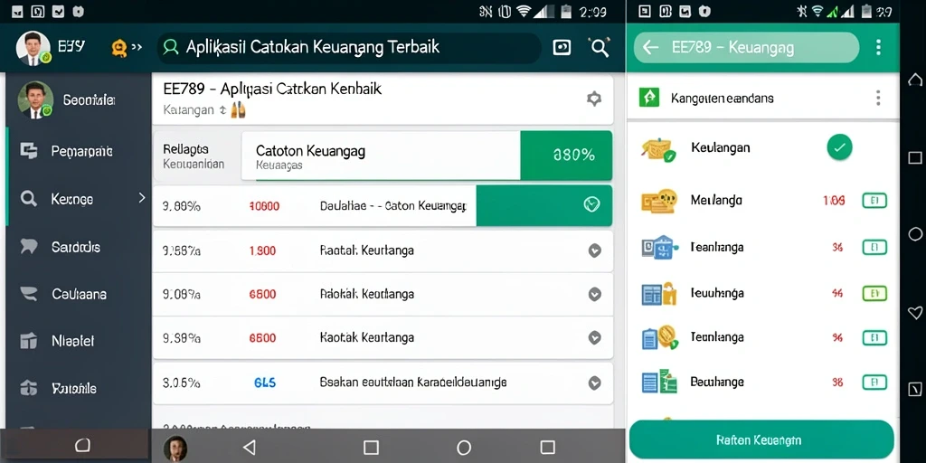 Tampilan antarmuka EE789 yang sederhana dan informatif.