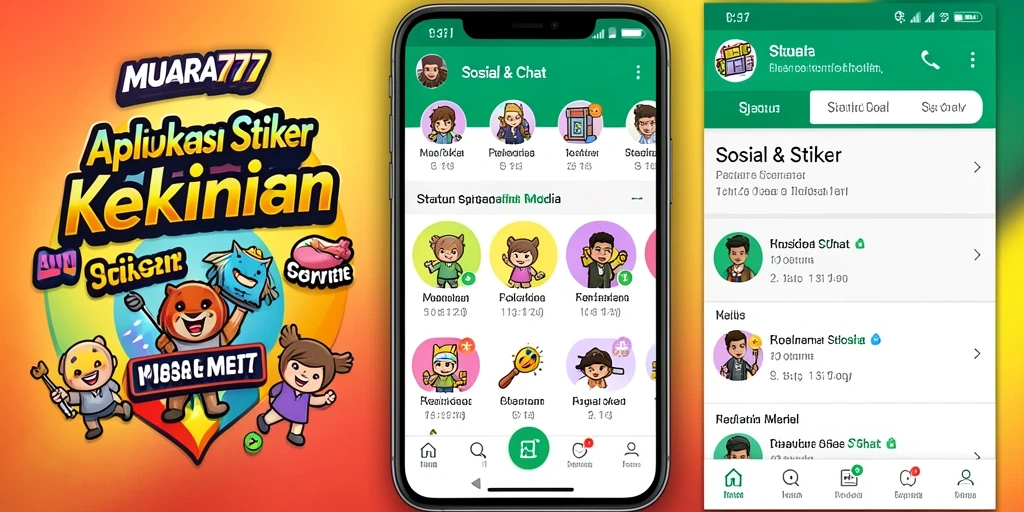 Antarmuka MUARA777 yang sederhana dan intuitif untuk penggunaan stiker.