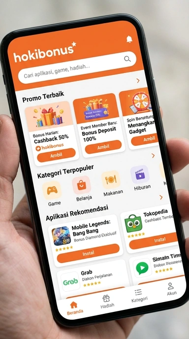 Hokibonus—Indeks Aplikasi Populer & Kanal Uji Terlengkap di Indonesia